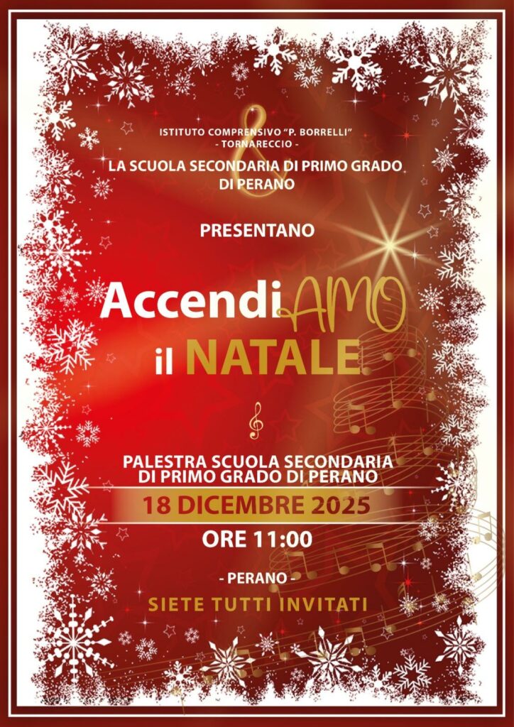 AccendiAmo il Natale – Scuola Secondaria di Perano
