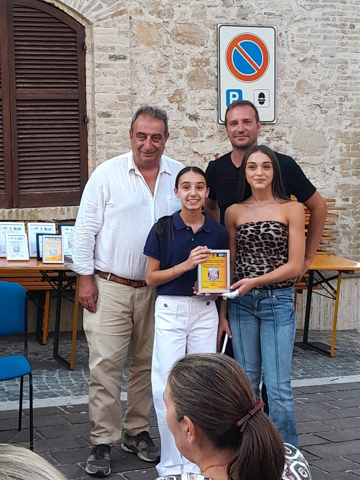 Consegna del terzo premio
