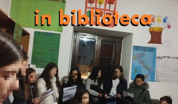 Foto delle letture in biblioteca
